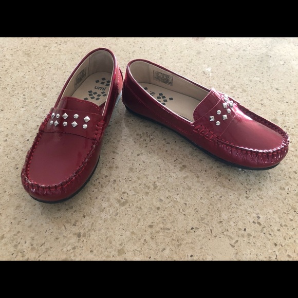 Umi Other - UMI girls ruby red patent leather loafer, size 13